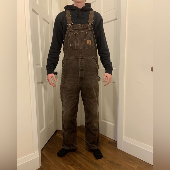 Vintage Carhart lined overalls - Picture 3 of 8